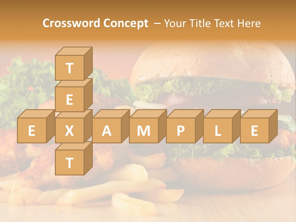 American Grill Fresh PowerPoint Template