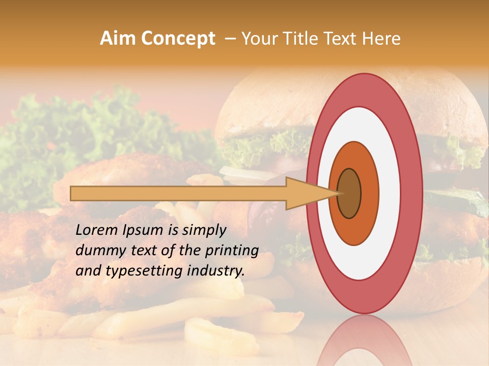 American Grill Fresh PowerPoint Template