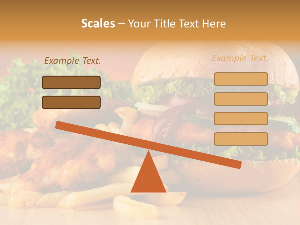 American Grill Fresh PowerPoint Template