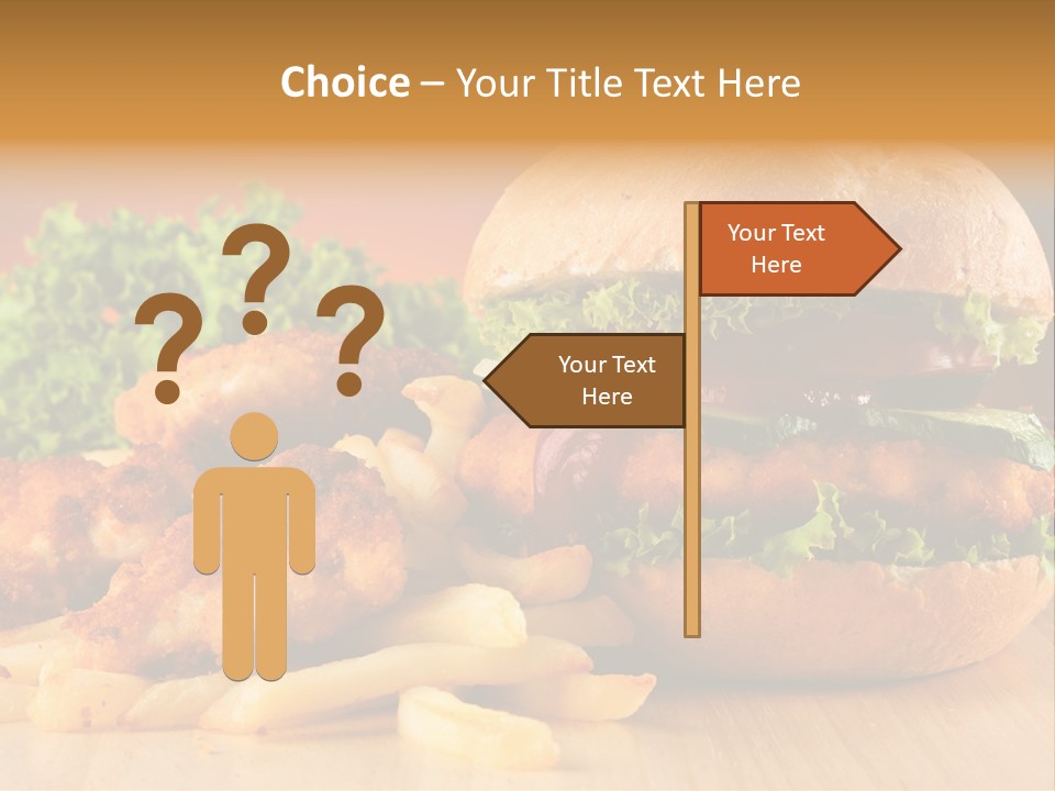 American Grill Fresh PowerPoint Template