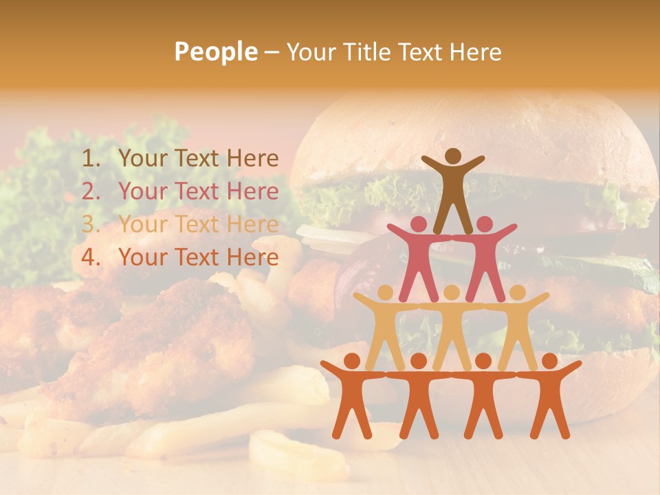 American Grill Fresh PowerPoint Template