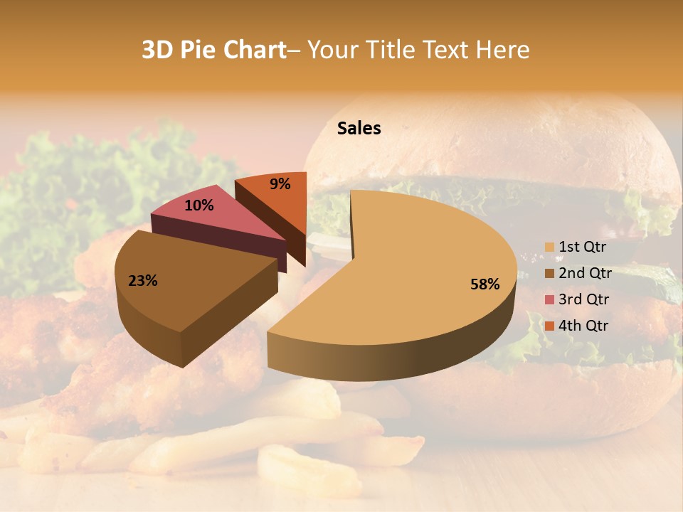 American Grill Fresh PowerPoint Template