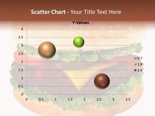 Burger Background Unhealthy PowerPoint Template