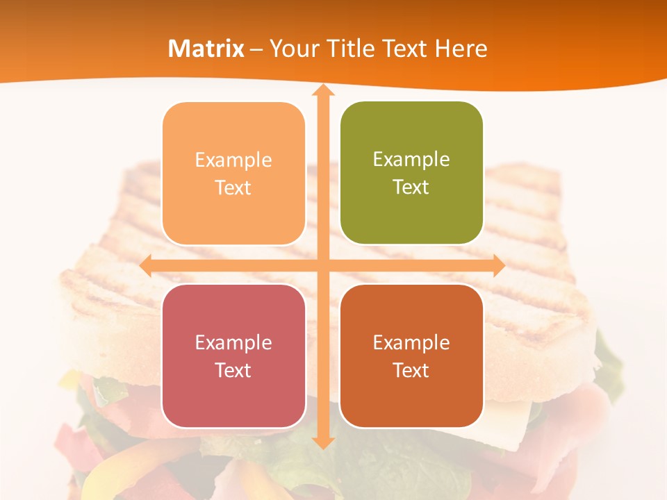 Colorful Cheese Nutrition PowerPoint Template