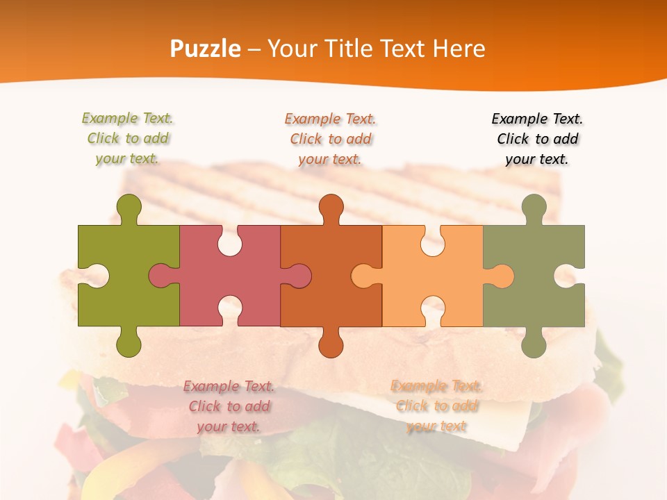 Colorful Cheese Nutrition PowerPoint Template