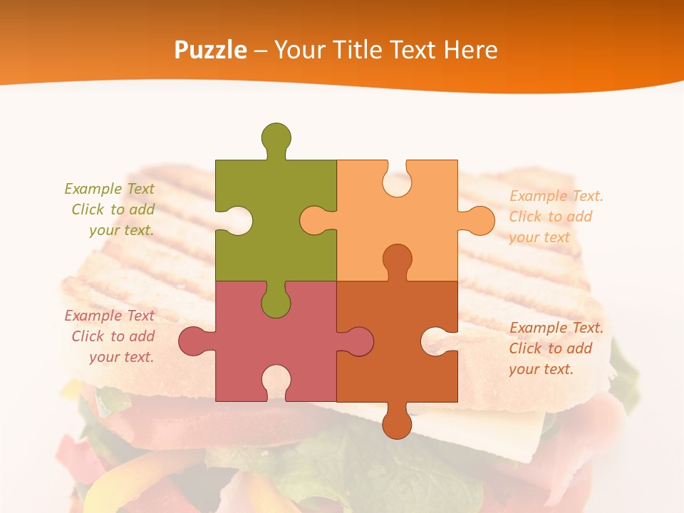 Colorful Cheese Nutrition PowerPoint Template