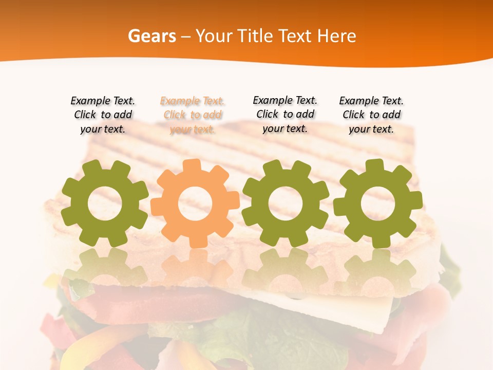 Colorful Cheese Nutrition PowerPoint Template