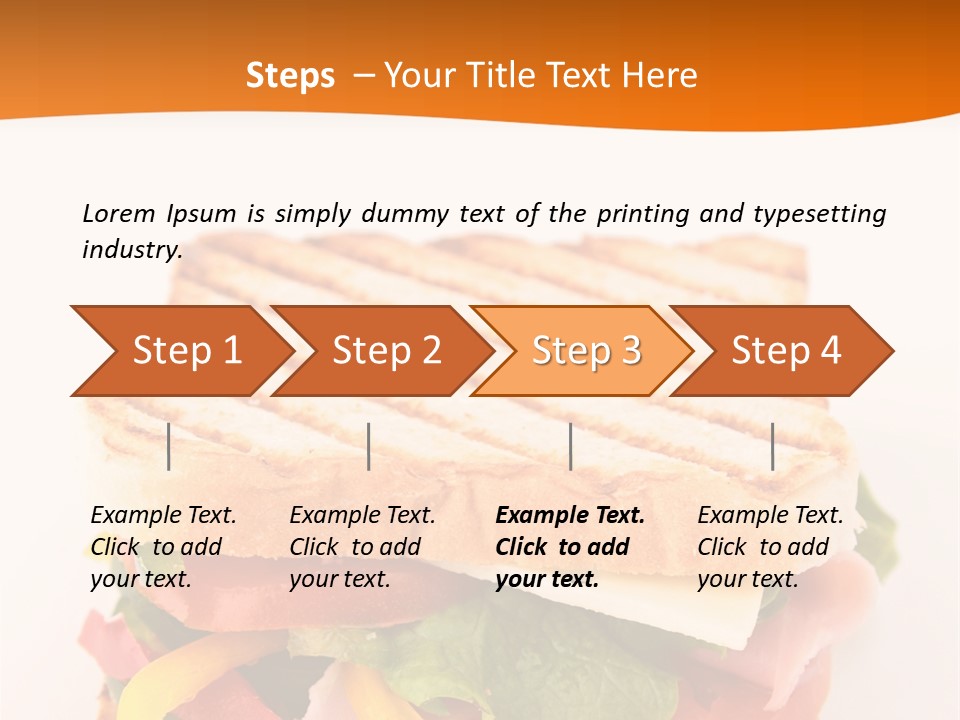 Colorful Cheese Nutrition PowerPoint Template