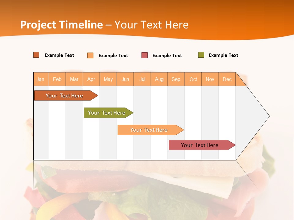 Colorful Cheese Nutrition PowerPoint Template