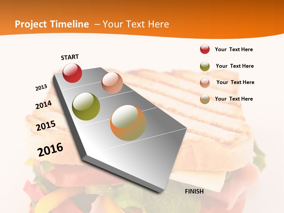 Colorful Cheese Nutrition PowerPoint Template