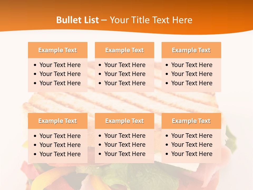Colorful Cheese Nutrition PowerPoint Template