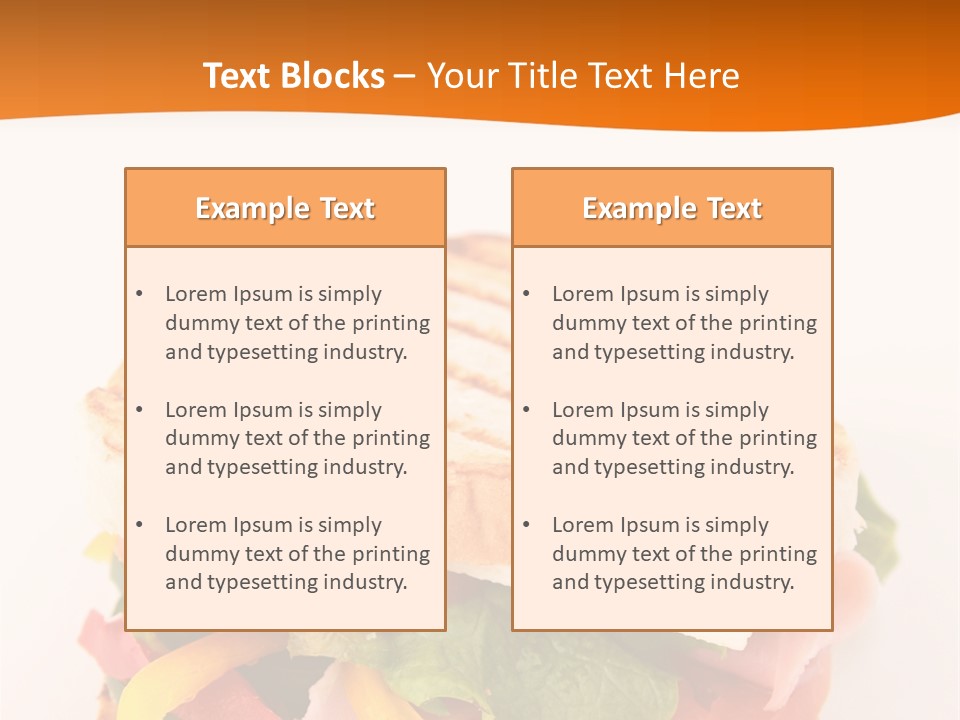 Colorful Cheese Nutrition PowerPoint Template