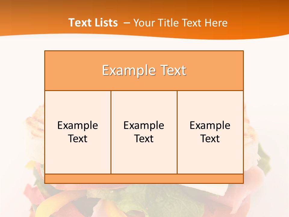 Colorful Cheese Nutrition PowerPoint Template