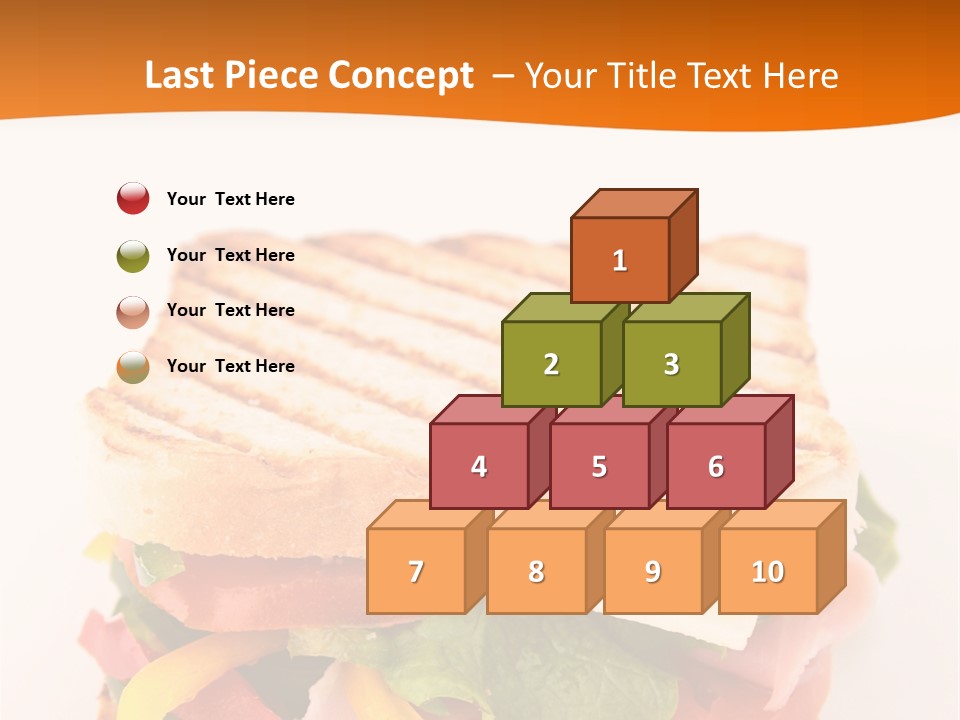 Colorful Cheese Nutrition PowerPoint Template
