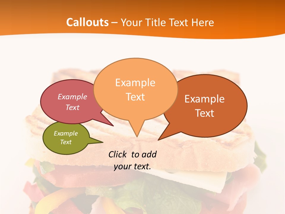 Colorful Cheese Nutrition PowerPoint Template