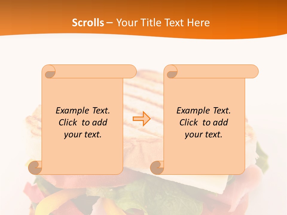 Colorful Cheese Nutrition PowerPoint Template