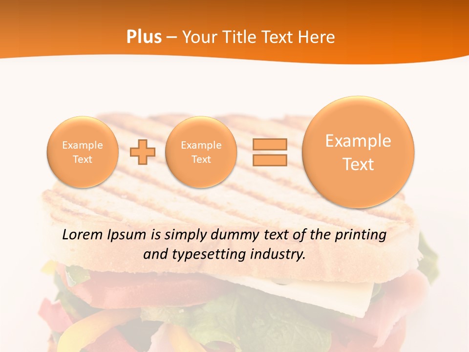 Colorful Cheese Nutrition PowerPoint Template