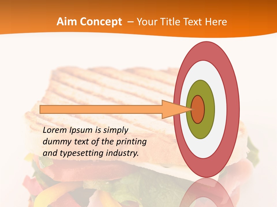 Colorful Cheese Nutrition PowerPoint Template