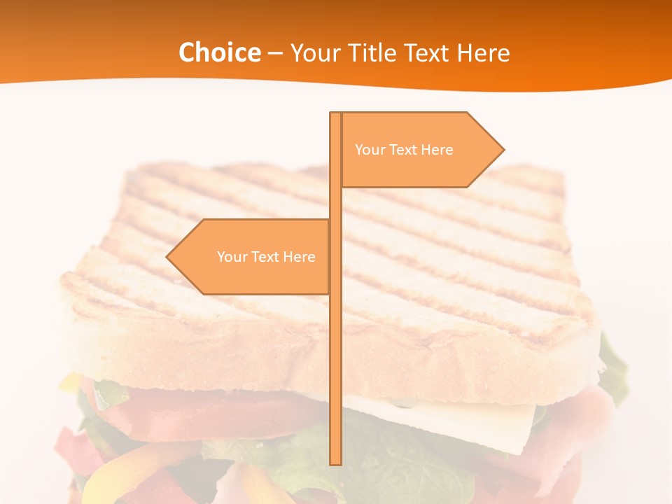 Colorful Cheese Nutrition PowerPoint Template