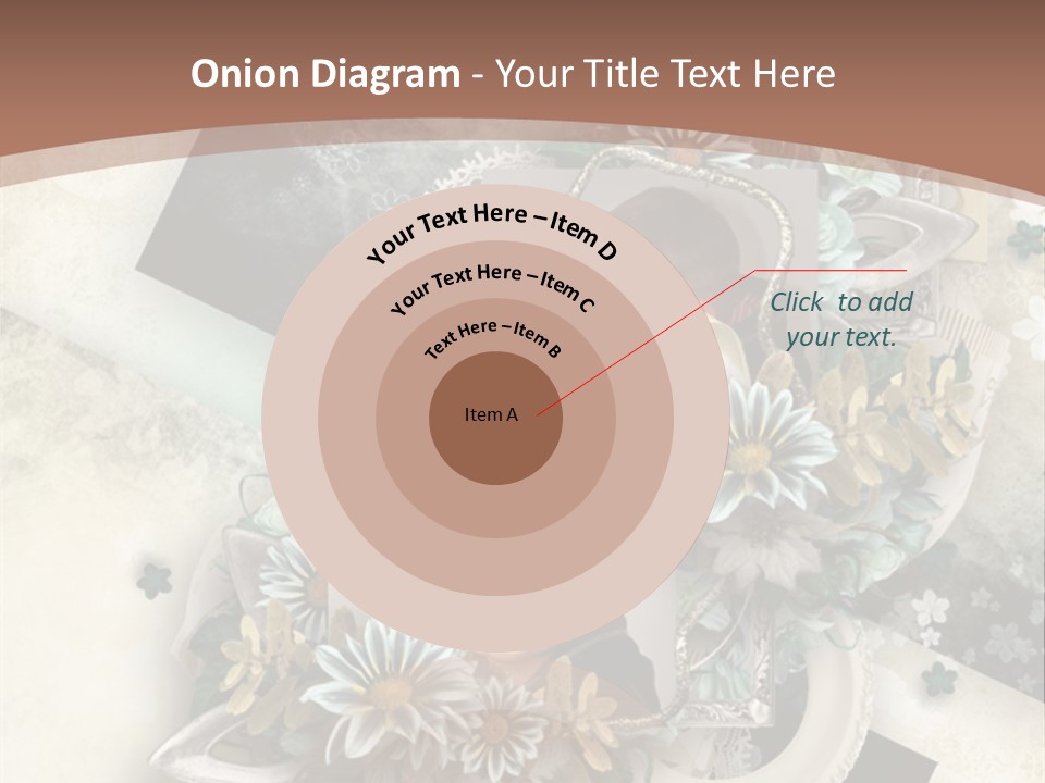 Color Aged Blank PowerPoint Template