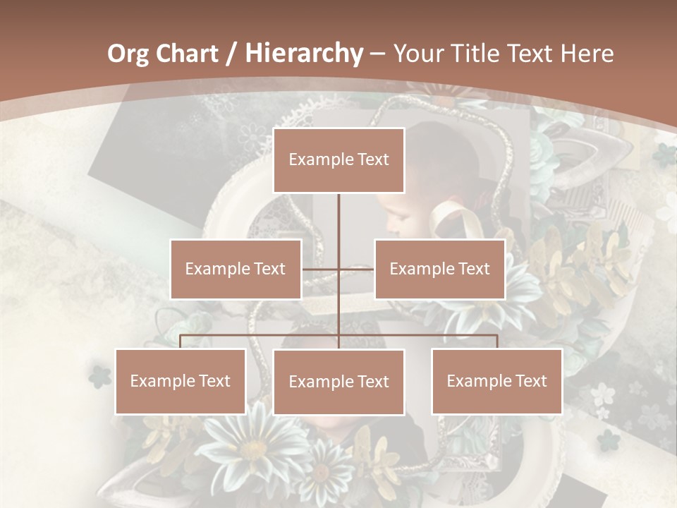 Color Aged Blank PowerPoint Template