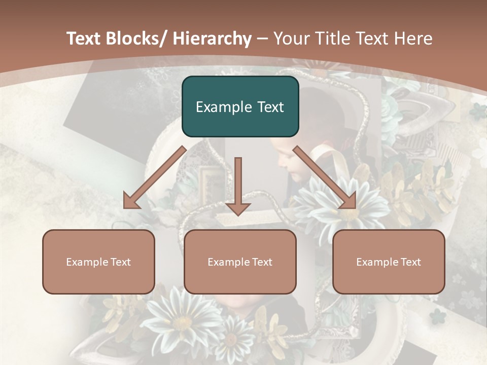 Color Aged Blank PowerPoint Template
