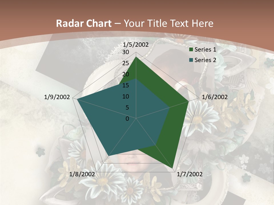 Color Aged Blank PowerPoint Template