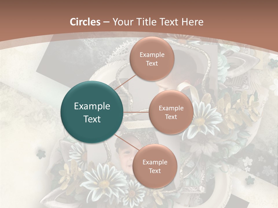 Color Aged Blank PowerPoint Template