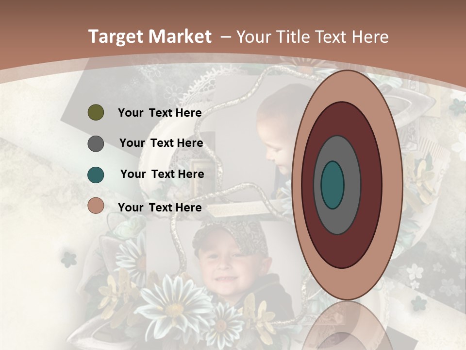 Color Aged Blank PowerPoint Template