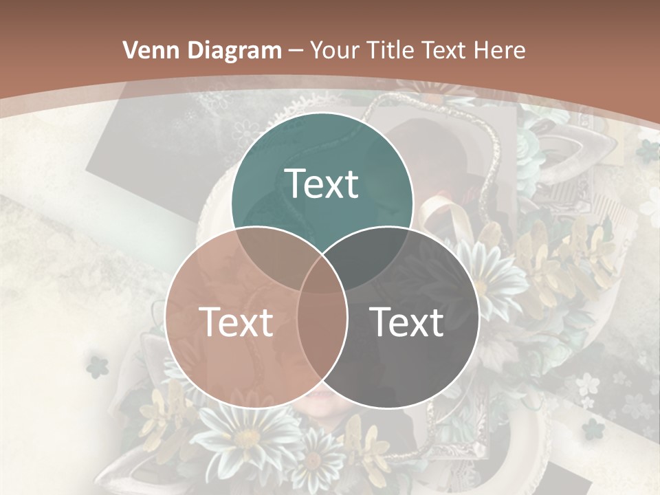 Color Aged Blank PowerPoint Template