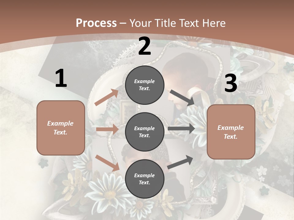 Color Aged Blank PowerPoint Template