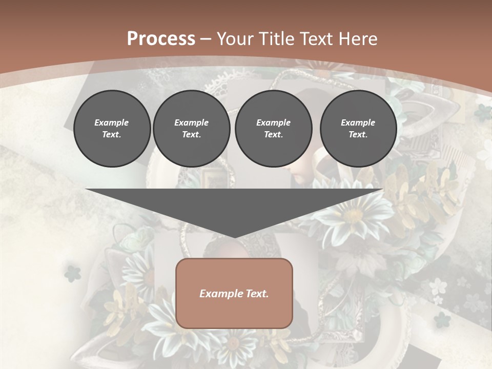 Color Aged Blank PowerPoint Template