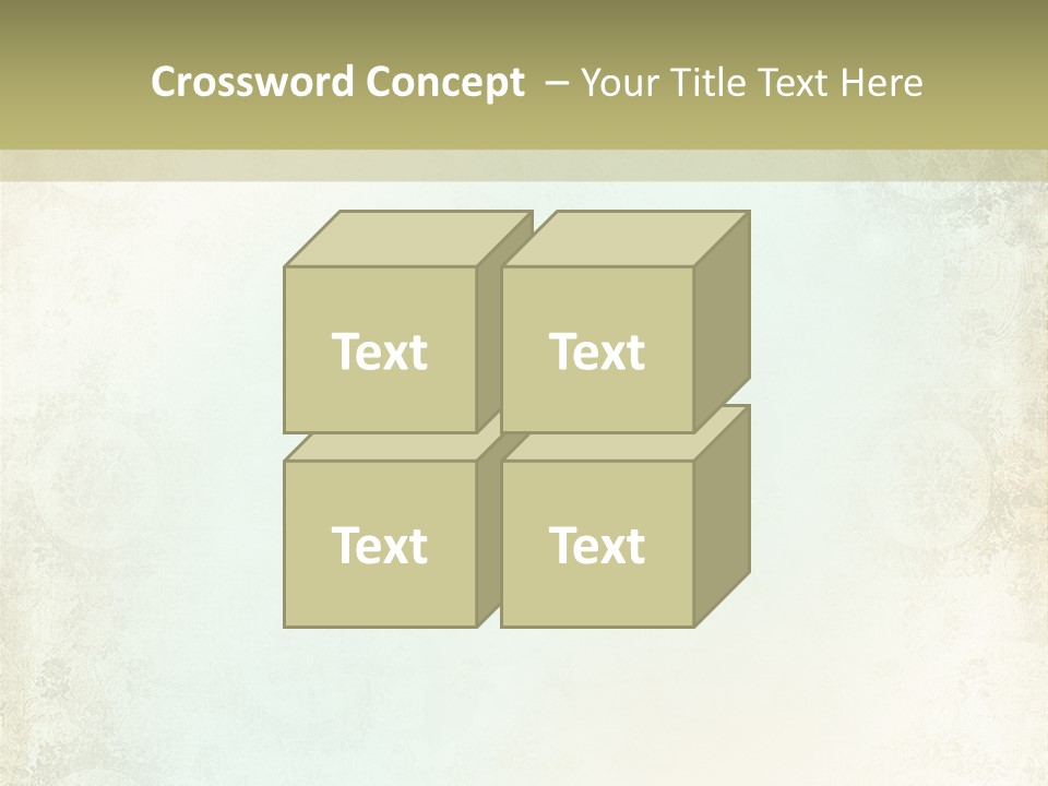 Shabby Clipart Grunge PowerPoint Template