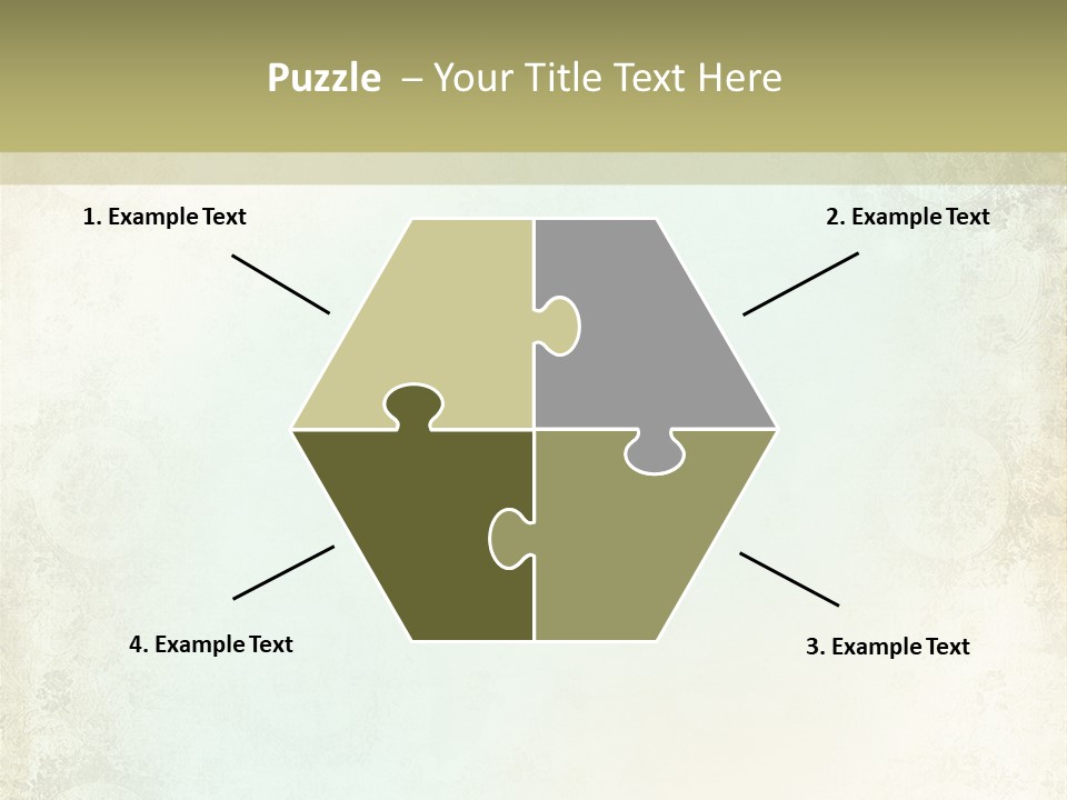 Shabby Clipart Grunge PowerPoint Template