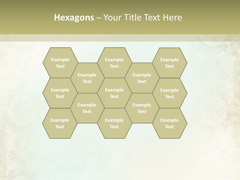 Shabby Clipart Grunge PowerPoint Template