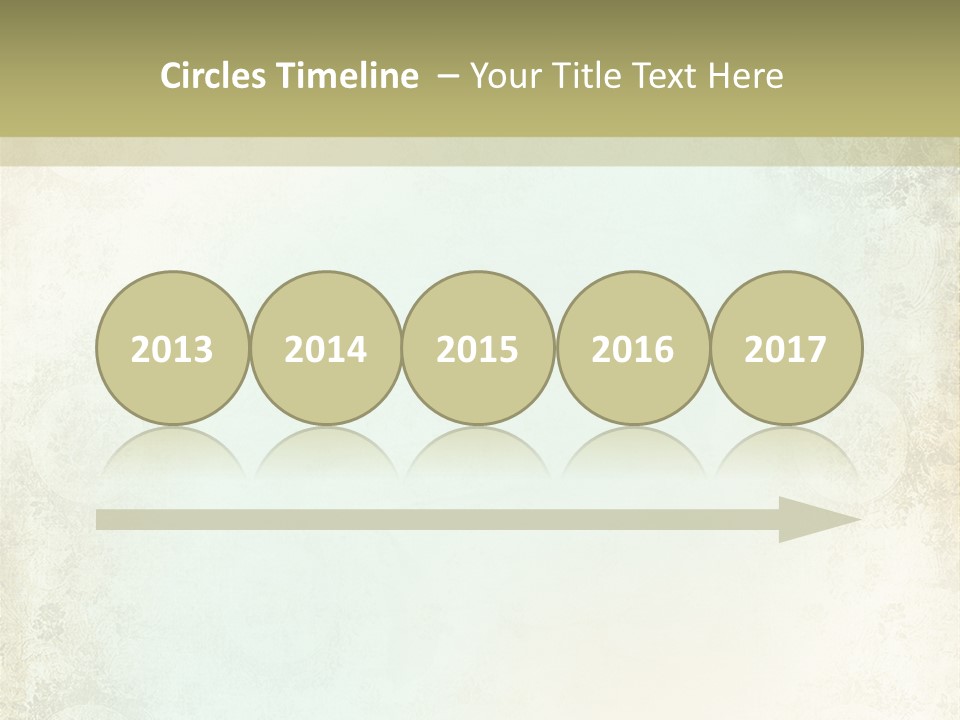 Shabby Clipart Grunge PowerPoint Template