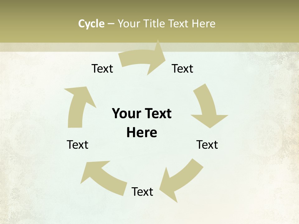 Shabby Clipart Grunge PowerPoint Template