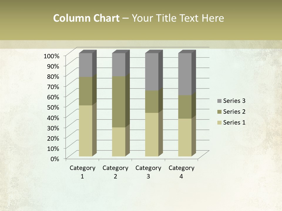 Shabby Clipart Grunge PowerPoint Template