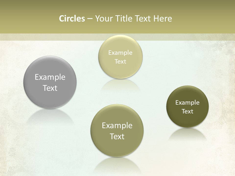 Shabby Clipart Grunge PowerPoint Template