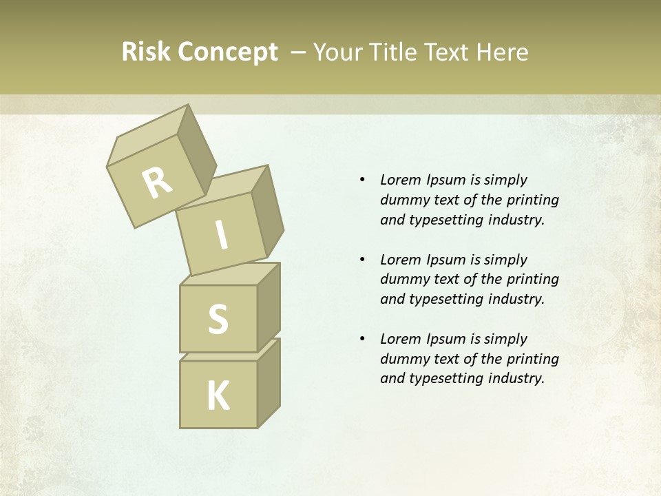 Shabby Clipart Grunge PowerPoint Template