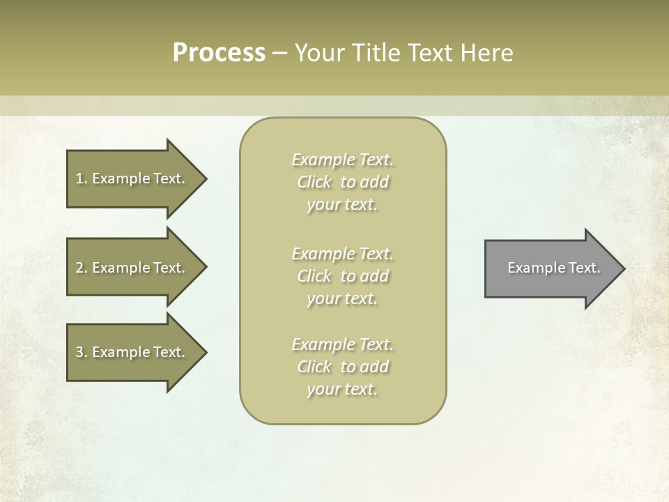 Shabby Clipart Grunge PowerPoint Template