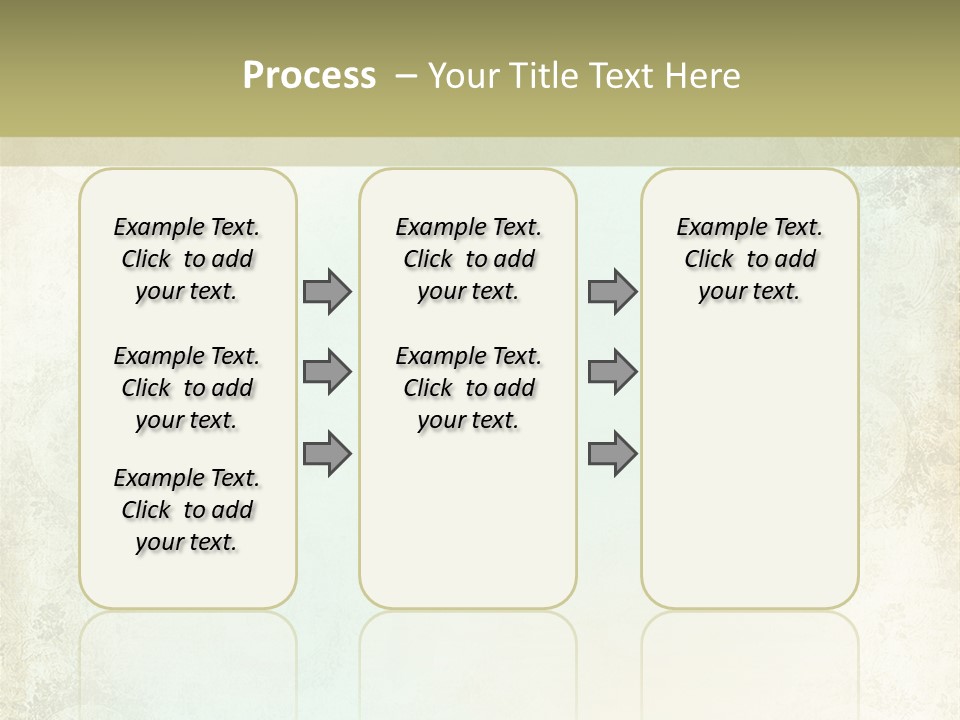 Shabby Clipart Grunge PowerPoint Template
