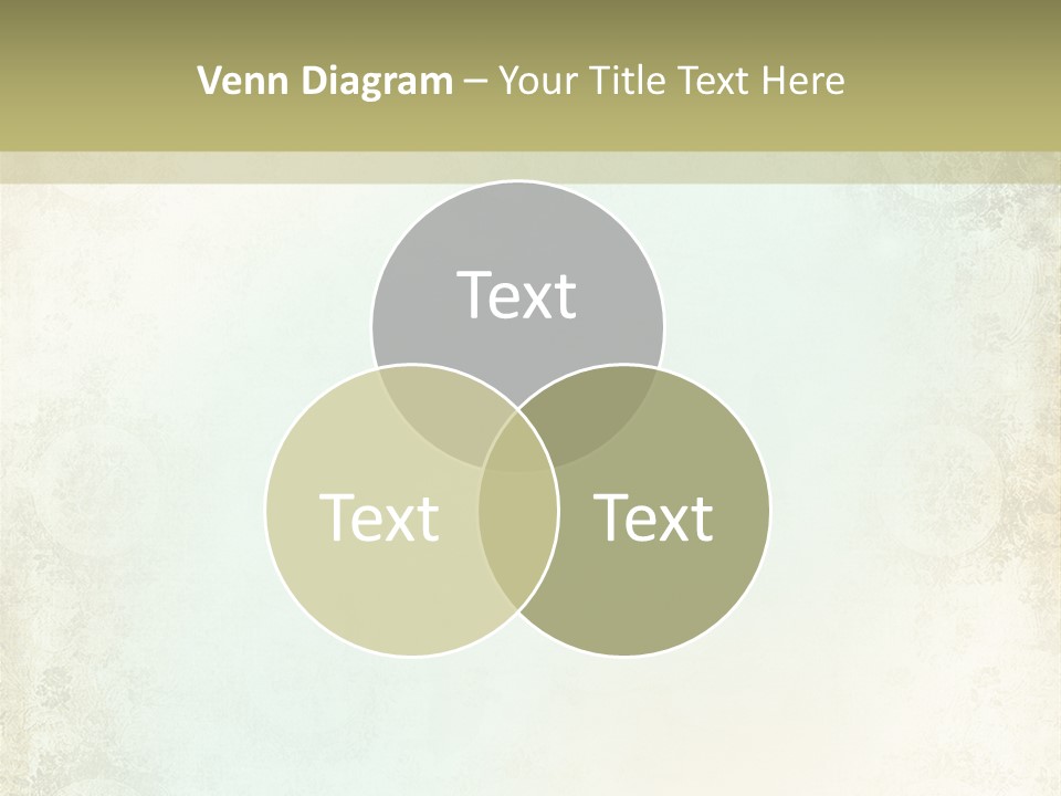 Shabby Clipart Grunge PowerPoint Template