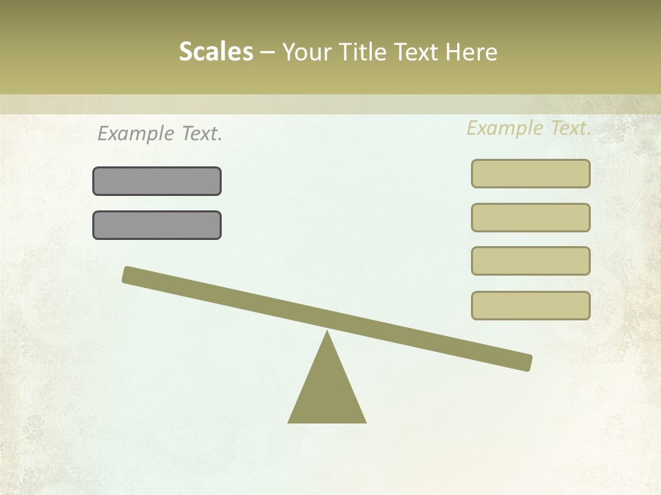 Shabby Clipart Grunge PowerPoint Template