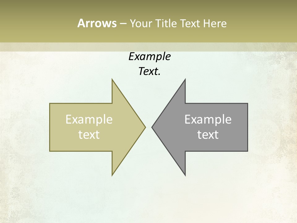 Shabby Clipart Grunge PowerPoint Template