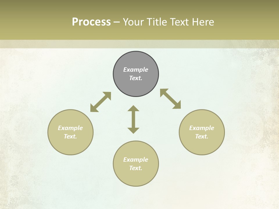 Shabby Clipart Grunge PowerPoint Template