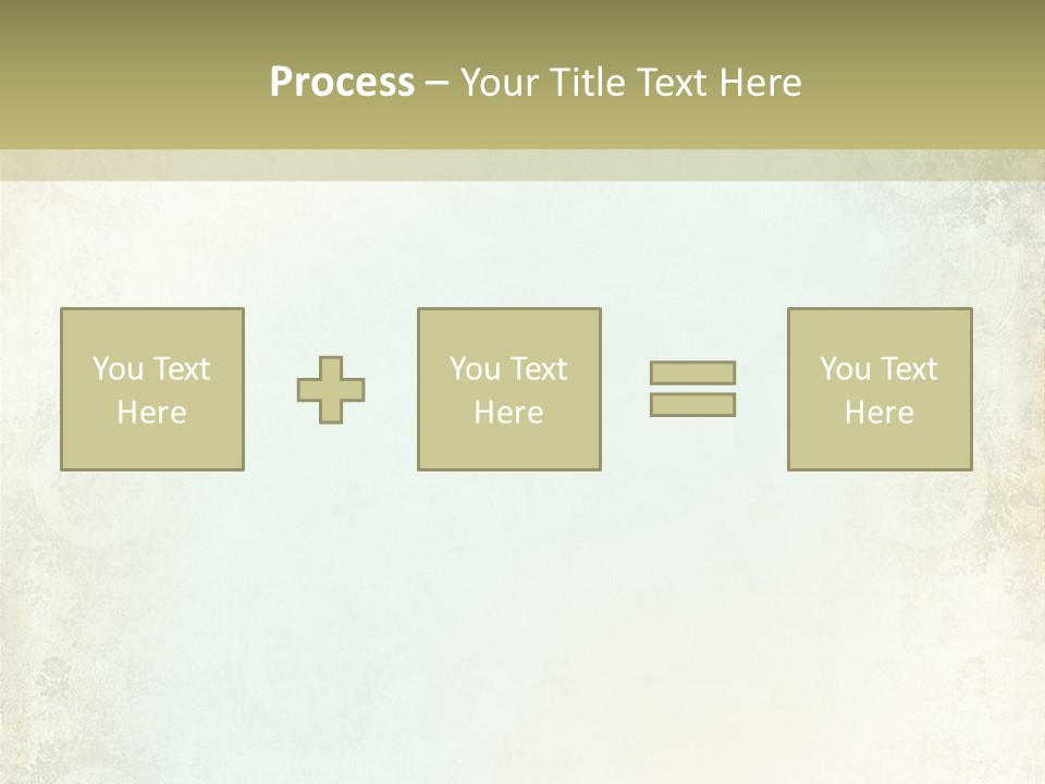 Shabby Clipart Grunge PowerPoint Template