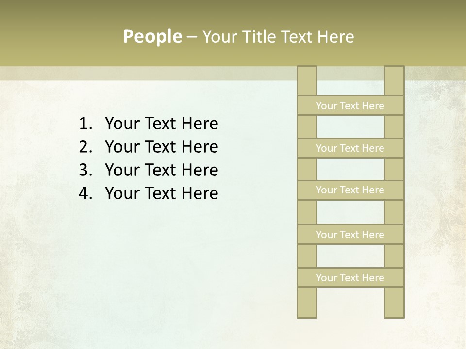 Shabby Clipart Grunge PowerPoint Template