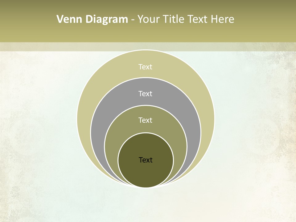 Shabby Clipart Grunge PowerPoint Template