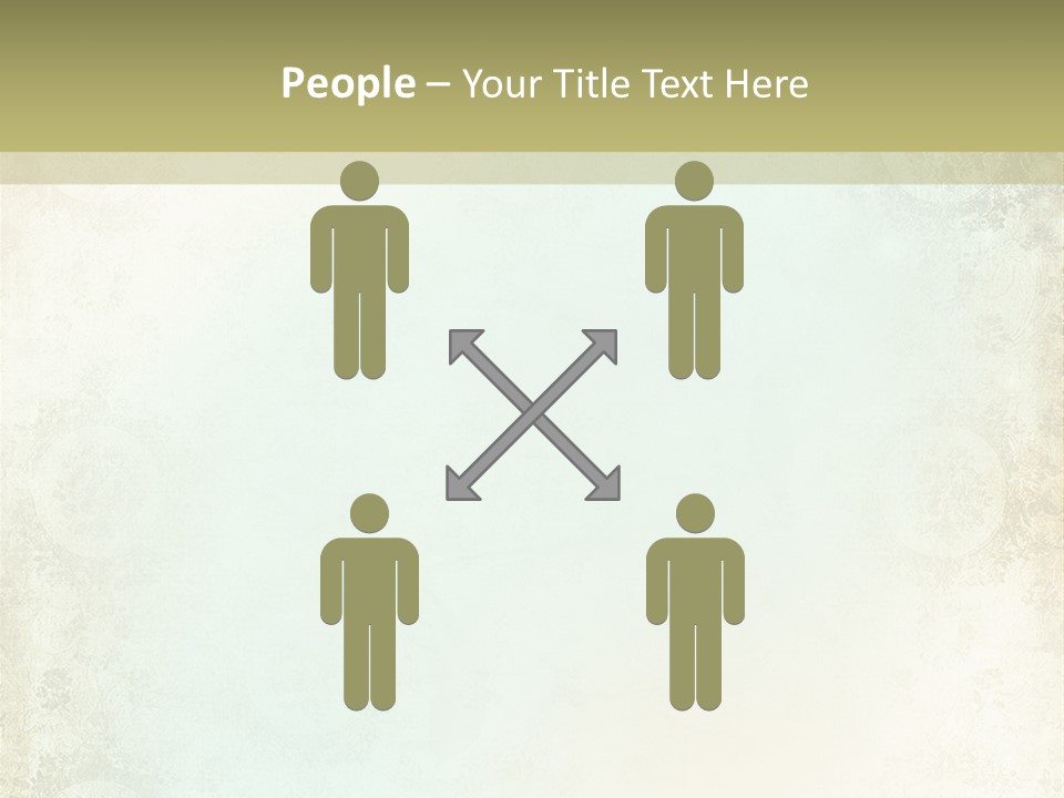 Shabby Clipart Grunge PowerPoint Template